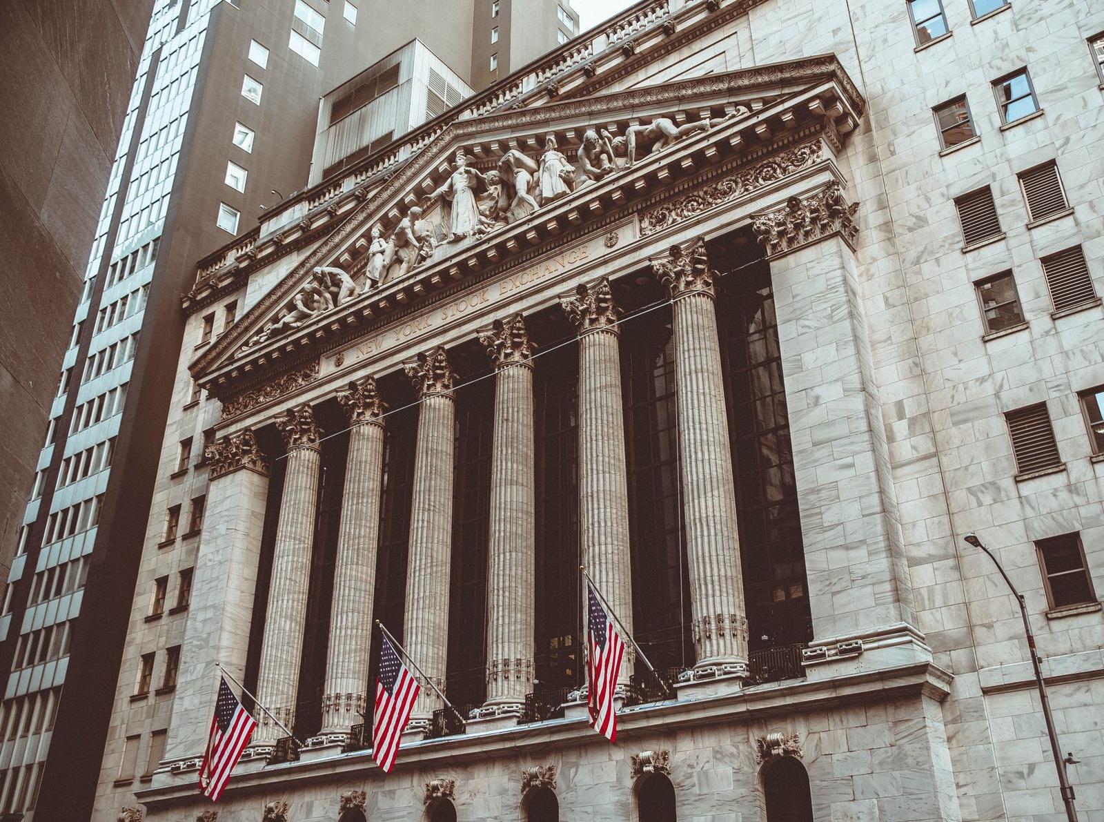 New York Stock Exchange Architectural Facade