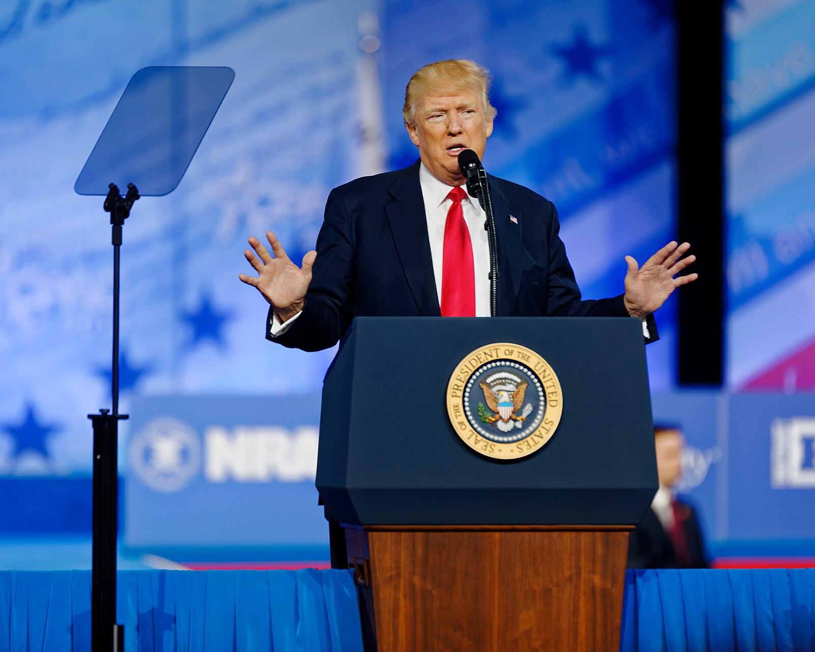 President of the United States Donald J. Trump at CPAC 2017 February 24th 2017 by Michael Vadon 25