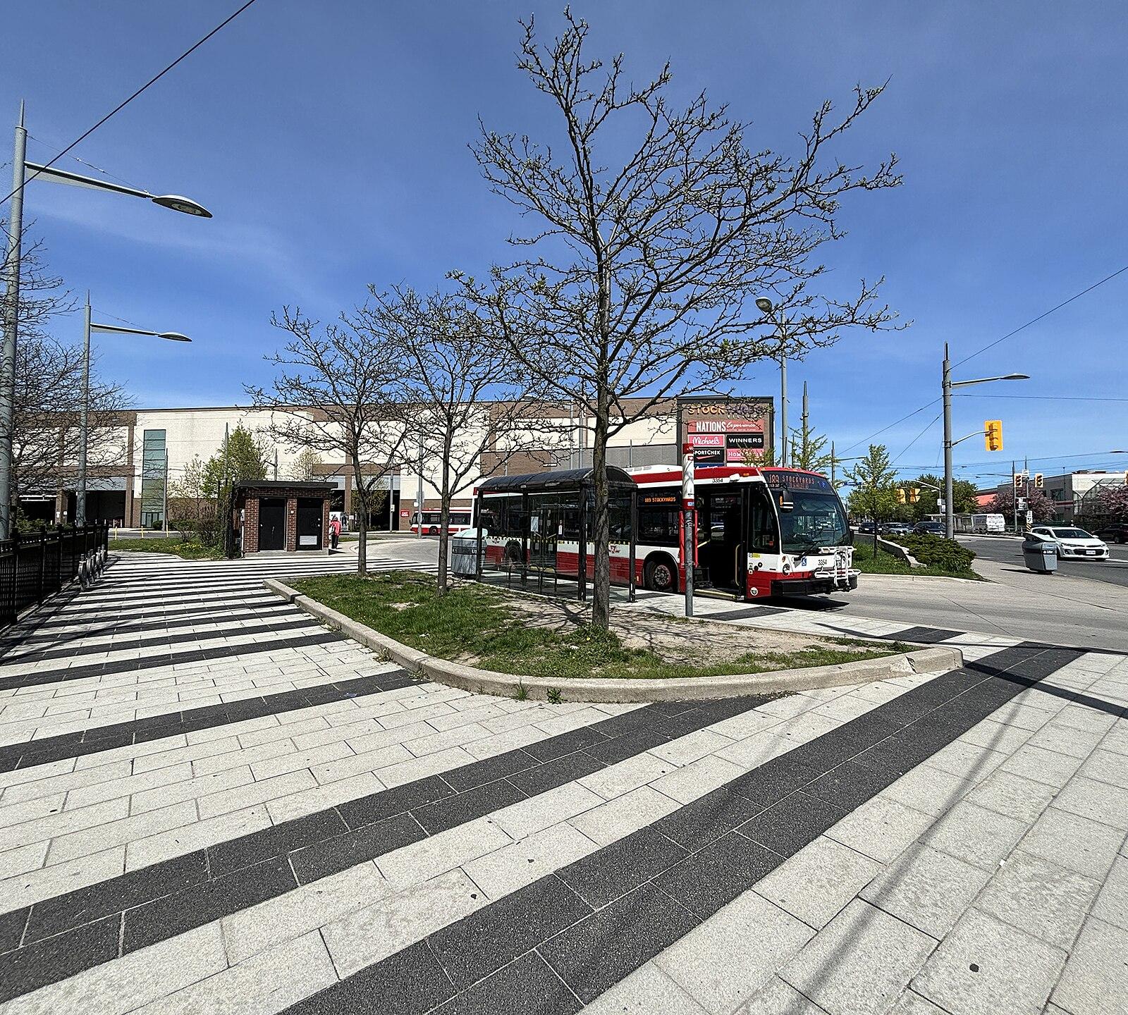 Gunns Loop at St Clair Ave West 2024